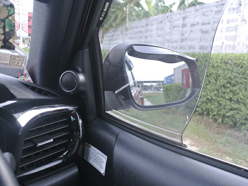 JDM TOYOTA HILUX (8th Gen AN120 AN130 GUN125) Wind deflectors Window Visor - RHD parts [revo4d-spw-ls]