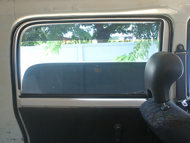 JDM DAIHATSU HIJET VAN S100V S110V S100W S110W Atrai S120V S130V Japanese Kei Van / Mini Van Wind deflectors Window Visor - RHD parts [s100v-big-ds-4p]