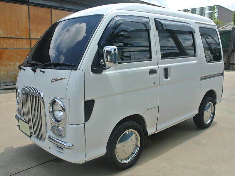 JDM DAIHATSU HIJET VAN S100V S110V S100W S110W Atrai S120V S130V Japanese Kei Van / Mini Van Wind deflectors Window Visor - RHD parts [s100v-spw-ls-4p]