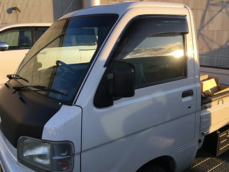 JDM DAIHATSU HIJET TRUCK S100P S200P Japanese Kei Truck / Mini Truck Wind deflectors Window Visor - RHD parts [s210p-big-ds]