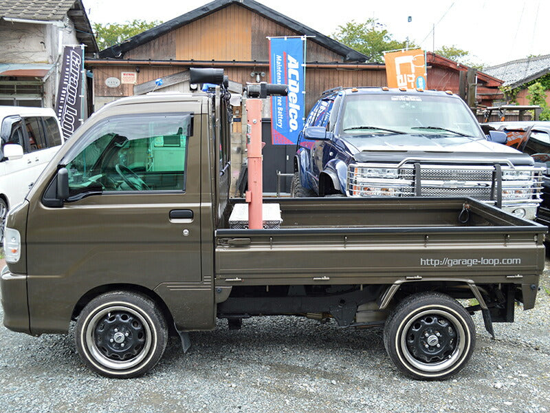 JDM DAIHATSU HIJET TRUCK S100P S200P Japanese Kei Truck Wind deflectors Window Visor - RHD parts [s210p-spw-ls]