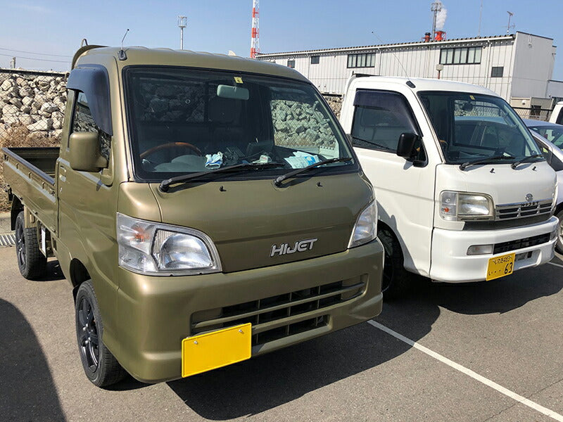 JDM DAIHATSU HIJET TRUCK S100P S200P Japanese Kei Truck / Mini Truck Wind deflectors Window Visor - RHD parts [s210p-big-ds]