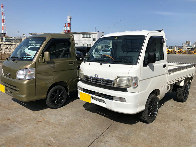 JDM DAIHATSU HIJET TRUCK S100P S200P Japanese Kei Truck / Mini Truck Wind deflectors Window Visor - RHD parts [s210p-big-ls]