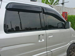 DAIHATSU HIJET CARGO ATRAI S200V Daihatsu Extol Japanese Kei Van / Mini Van  Wind deflectors Window Visor [s2v-big-ds-4p]