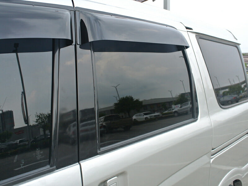 JDM DAIHATSU HIJET CARGO ATRAI S200V Daihatsu Extol Japanese Kei Van / Mini Van  Wind deflectors Window Visor - RHD parts [s2v-big-ds-4p]