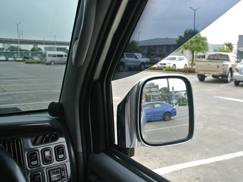 JDM DAIHATSU HIJET CARGO ATRAI S200V Daihatsu Extol Japanese Kei Van / Mini Van Wind deflectors Window Visor (*Front Pair) - RHD parts [s2v-big-ds]