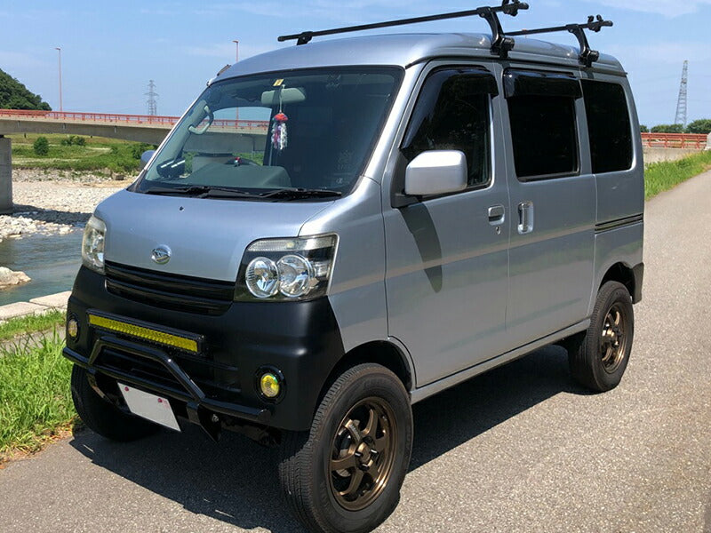 JDM DAIHATSU HIJET CARGO ATRAI S320V S330V Japanese Kei Van / Mini Van  Wind deflectors Window Visor - RHD parts [s320-big-ds-4p]