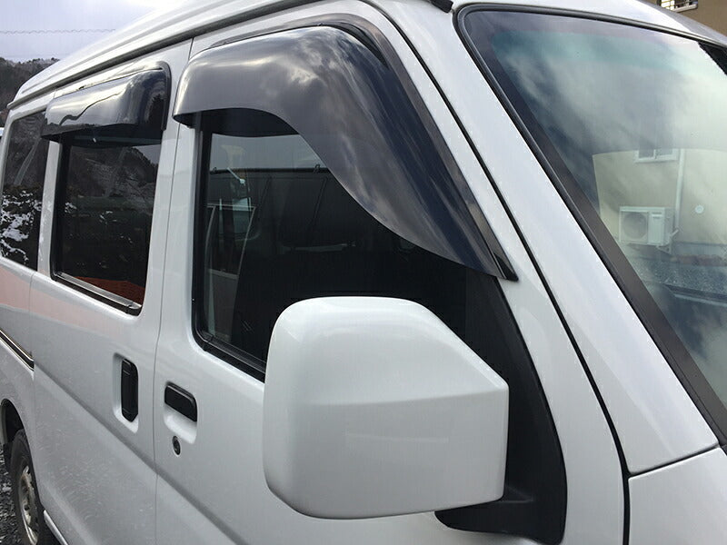 JDM DAIHATSU HIJET CARGO ATRAI S320V S330V Japanese Kei Van / Mini Van  Wind deflectors Window Visor - RHD parts [s320-big-ds-4p]
