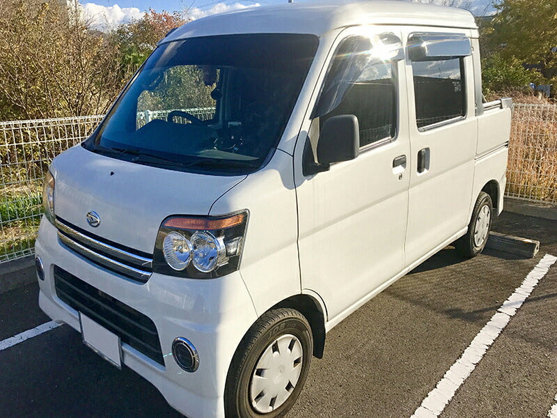 JDM DAIHATSU HIJET CARGO ATRAI S320V S330V Japanese Kei Van / Mini Van  Wind deflectors Window Visor - RHD parts [s320-big-ds-4p]