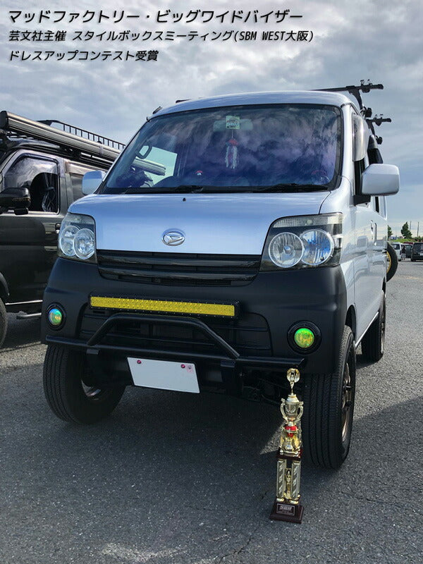 JDM DAIHATSU HIJET CARGO ATRAI S320V S330V Japanese Kei Van / Mini Van  Wind deflectors Window Visor - RHD parts [s320-big-ds]