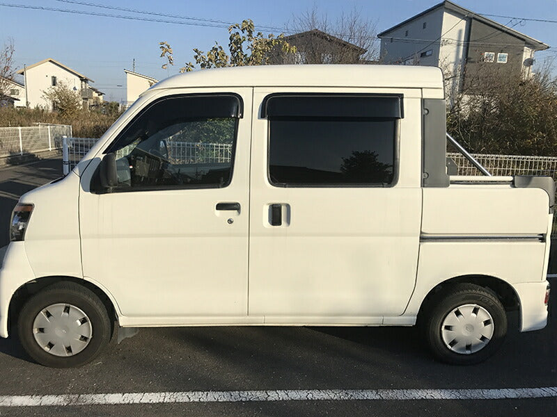 JDM DAIHATSU HIJET CARGO ATRAI S320V S330V Japanese Kei Van / Mini Van Wind deflectors Window Visor - RHD parts [s320-big-ds]