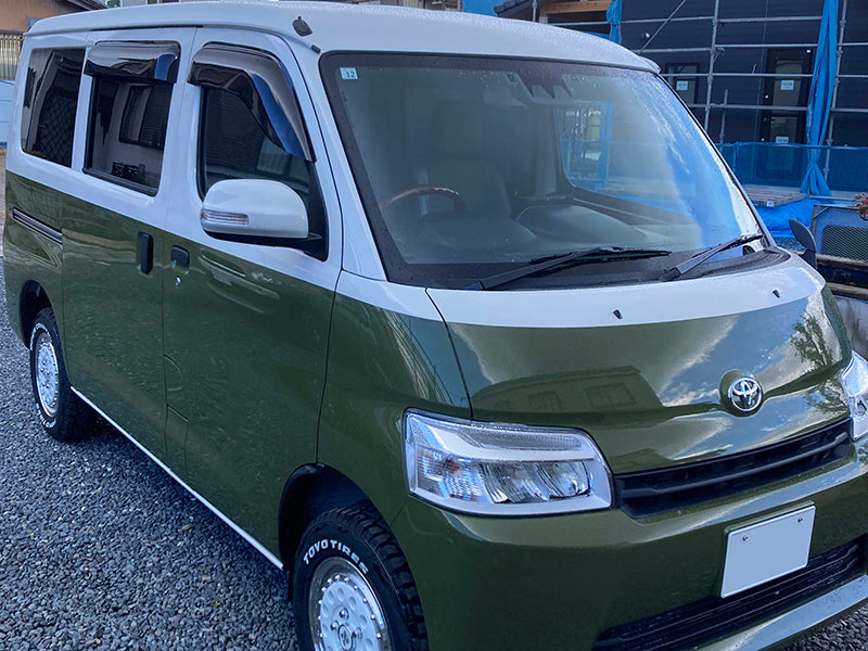 JDM Toyota TownAce van LiteAce van Daihatsu GranMax Wind deflectors Window Visor - RHD parts [s402-big-ds-4p]