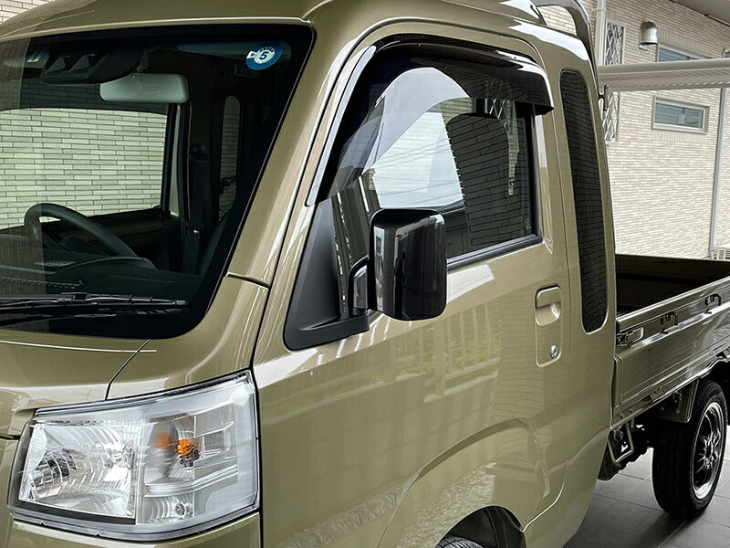 JDM DAIHATSU HIJET TRUCK S500P S510P HIMAX Japanese Kei Truck / Mini Truck Wind deflectors Window Visor - RHD parts [s500p-big-ds]