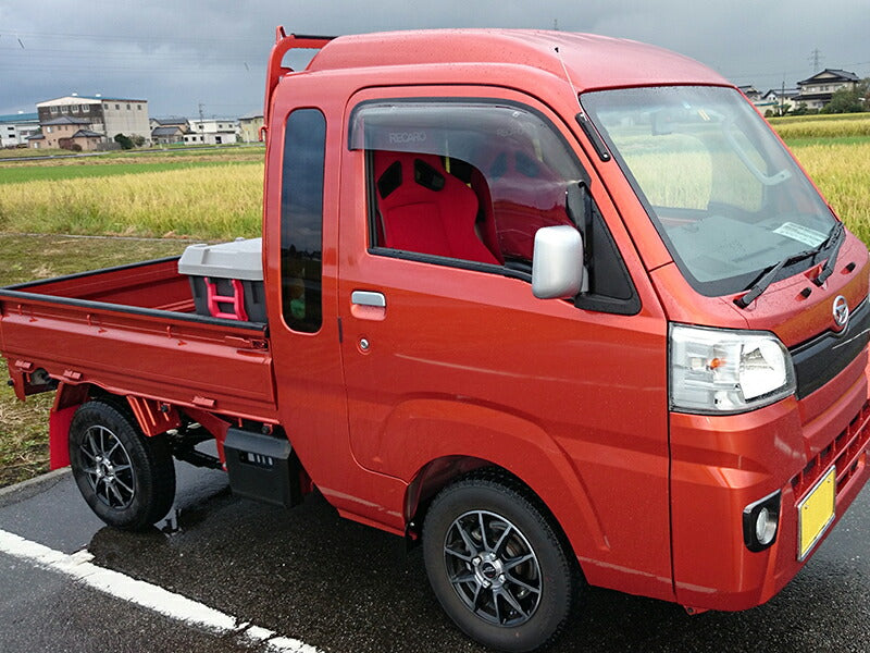 ハイゼットトラック S500P ドアバイザー ワイドバイザー ライト パーツ [s500p-spw-ls]