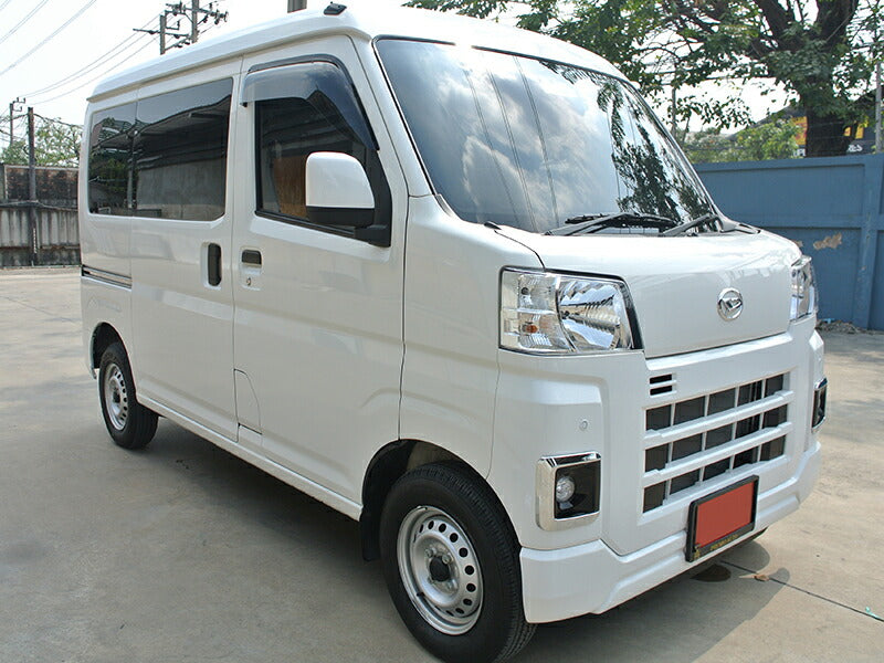 JDM DAIHATSU HIJET CARGO S700V 710V S700W S710W (Atrai/ DECK VAN / PIXIS VAN) Light Smoek Wind deflectors Window Visor - RHD parts [s700v-big-ls]