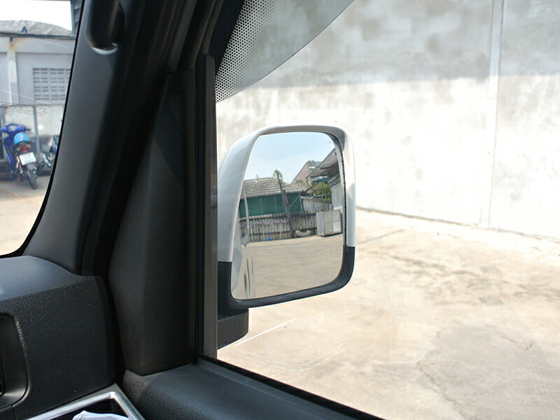 JDM DAIHATSU HIJET CARGO S700V 710V S700W S710W (Atrai/ DECK VAN / PIXIS VAN) Light Smoek Wind deflectors Window Visor - RHD parts [s700v-big-ls]