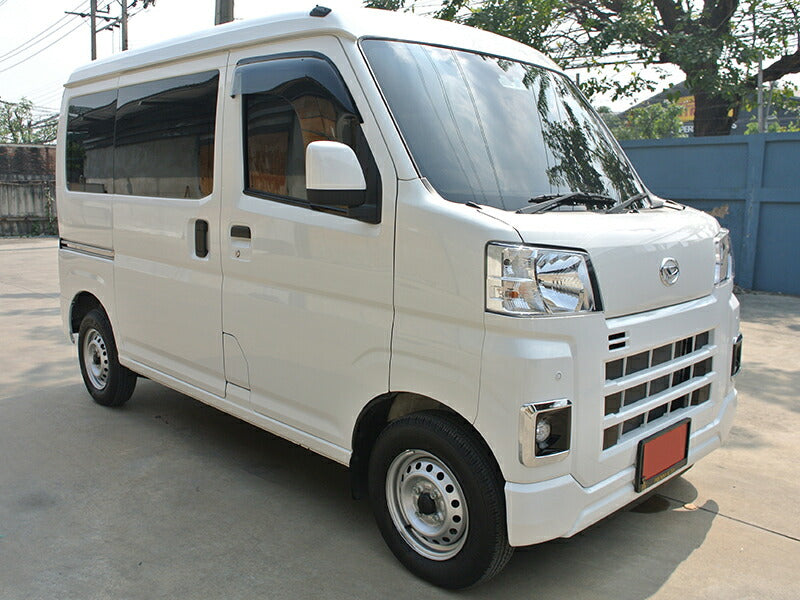 JDM DAIHATSU HIJET CARGO S700V 710V S700W S710W (Atrai/ DECK VAN / PIXIS VAN) Light Smoke Wind deflectors Window Visor - RHD parts [s700v-spw-ls]