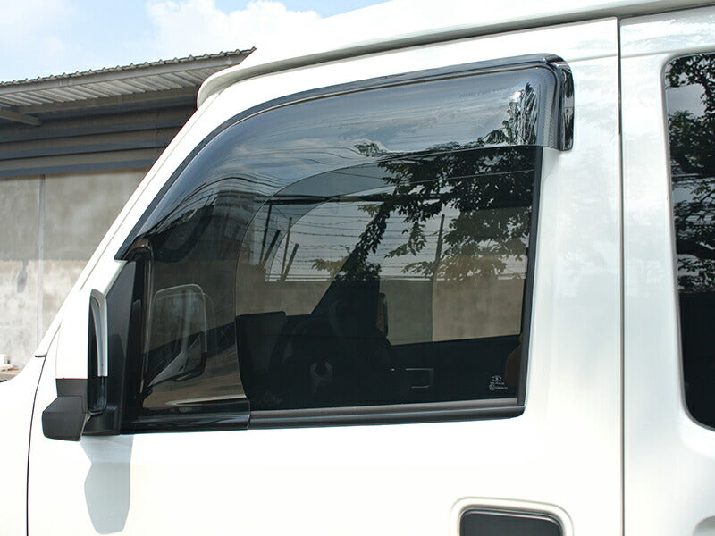 JDM DAIHATSU HIJET CARGO S700V 710V S700W S710W (Atrai/ DECK VAN / PIXIS VAN) Light Smoke Wind deflectors Window Visor - RHD parts [s700v-spw-ls]
