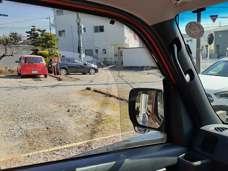 JDM DAIHATSU HIJET CARGO S700V 710V S700W S710W (Atrai/ DECK VAN / PIXIS VAN) Light Smoke Wind deflectors Window Visor - RHD parts [s700v-spw-ls]