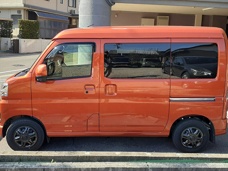 JDM DAIHATSU HIJET CARGO S700V 710V S700W S710W (Atrai/ DECK VAN / PIXIS VAN) Light Smoke Wind deflectors Window Visor - RHD parts [s700v-spw-ls]