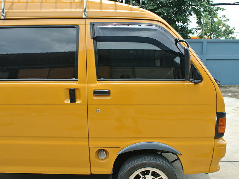 JDM DAIHATSU HIJET TRUCK S80 S81 S82 S83 Japanese Kei Truck / Mini Truck Wind deflectors Window Visor - RHD parts [s80-big-ds]