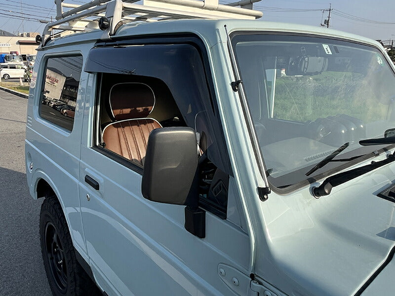 JDM SUZUKI JIMNY SAMURAI CARRIBIAN SJ413 Wind deflectors Window Visor - RHD parts [SJ-BIG-DS]