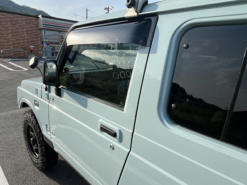 JDM SUZUKI JIMNY SAMURAI CARRIBIAN SJ413 Wind deflectors Window Visor - RHD parts [SJ-BIG-DS]