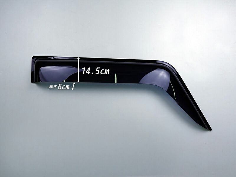 JDM SUZUKI JIMNY SAMURAI CARRIBIAN SJ413 Wind deflectors Window Visor - RHD parts [SJ-BIG-DS]