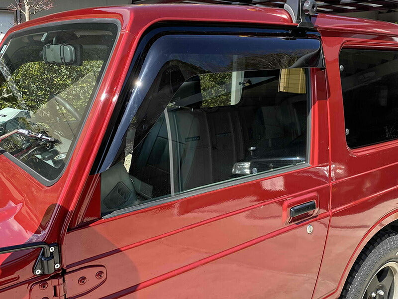 JDM SUZUKI JIMNY SAMURAI CARRIBIAN SJ413 Wind deflectors Window Visor - RHD parts [SJ-BIG-DS]