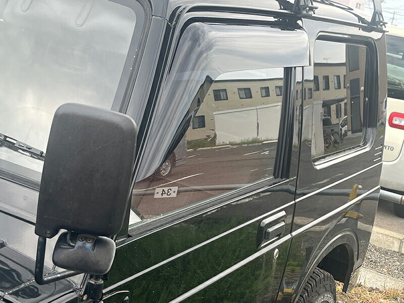 JDM SUZUKI JIMNY SAMURAI CARRIBIAN SJ413 Wind deflectors Window Visor - RHD parts [SJ-BIG-DS]