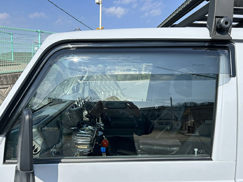 JDM SUZUKI JIMNY SAMURAI CARRIBIAN SJ413 Wind deflectors Window Visor - RHD parts [SJ-BIG-LS]