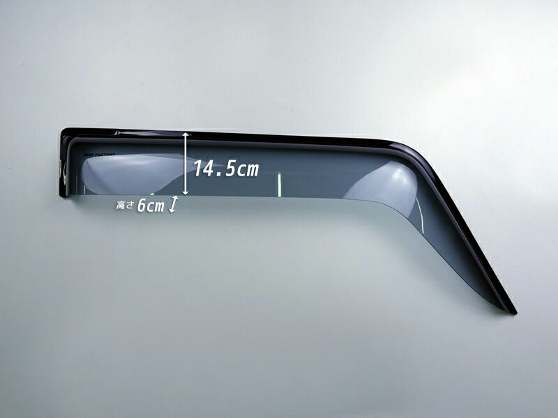 JDM SUZUKI JIMNY SAMURAI CARRIBIAN SJ413 Wind deflectors Window Visor - RHD parts [SJ-BIG-LS]