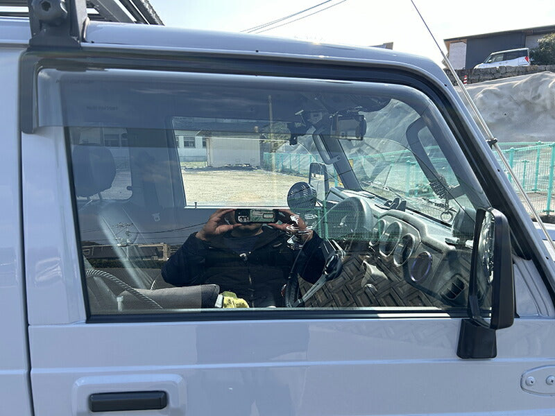 JDM SUZUKI JIMNY SAMURAI CARRIBIAN SJ413 Wind deflectors Window Visor - RHD parts [SJ-BIG-LS]