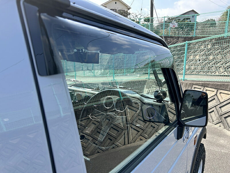 JDM SUZUKI JIMNY SAMURAI CARRIBIAN SJ413 Wind deflectors Window Visor - RHD parts [SJ-BIG-LS]