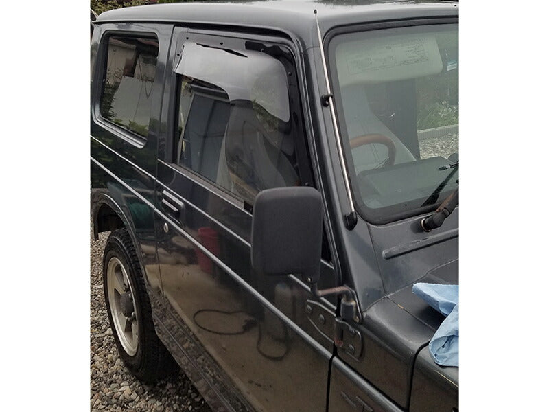 JDM SUZUKI JIMNY SAMURAI CARRIBIAN SJ413 Wind deflectors Window Visor - RHD parts [sj-spw-ls]