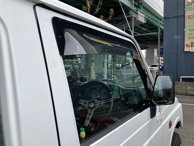 JDM SUZUKI JIMNY SAMURAI CARRIBIAN SJ413 Wind deflectors Window Visor - RHD parts [sj-spw-ls]