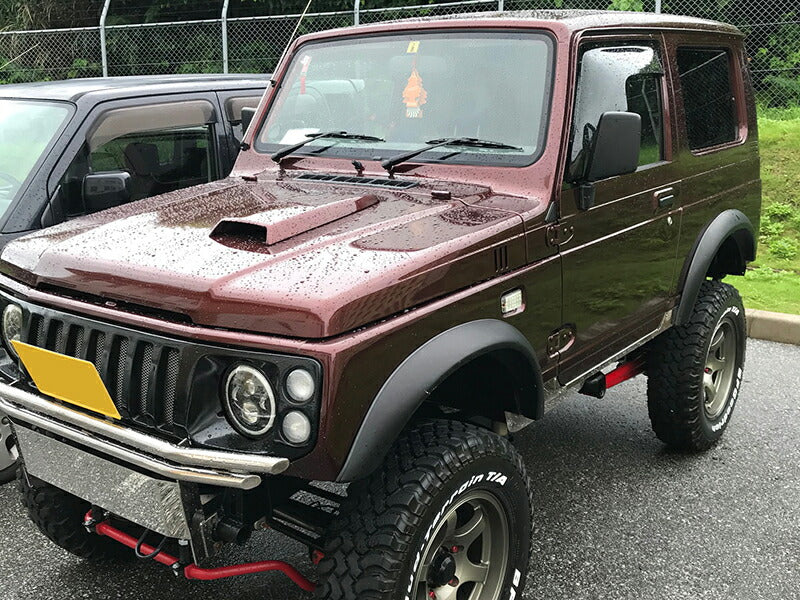 JDM SUZUKI JIMNY SAMURAI CARRIBIAN SJ413 Wind deflectors Window Visor - RHD parts [sj-spw-ls]