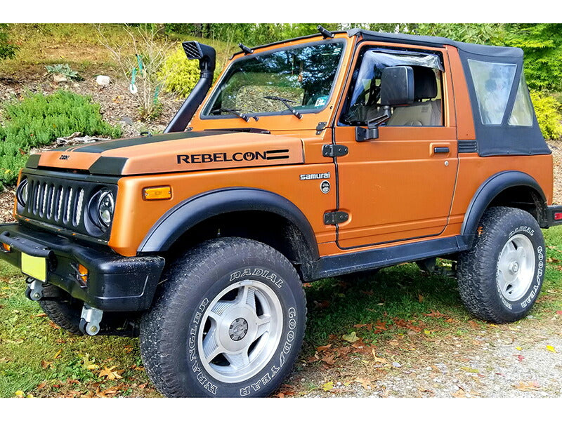 JDM SUZUKI JIMNY SAMURAI CARRIBIAN SJ413 Wind deflectors Window Visor - RHD parts [sj-spw-ls]