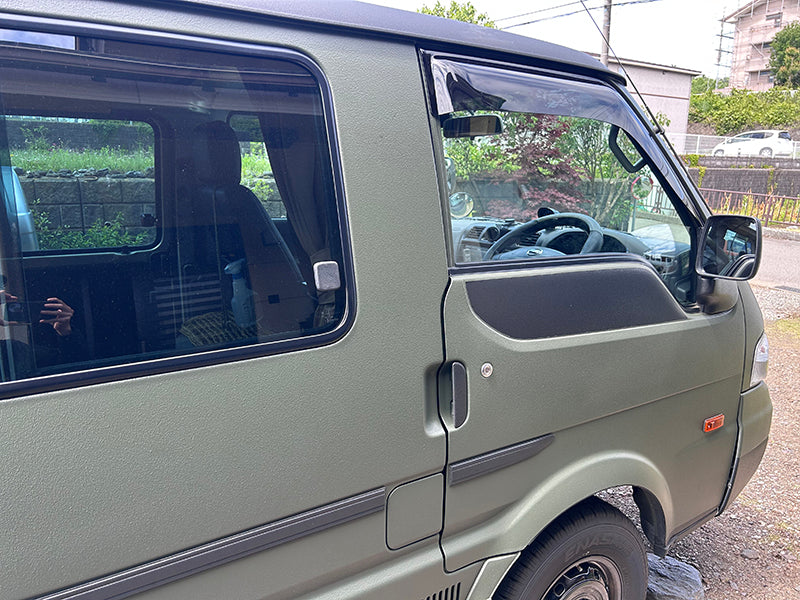 JDM MAZDA Bongo Truck / Van (1999-2020) SK model/SL model SK82T SK82V SK82M Japanese Truck Wind deflectors Window Visor - RHD parts [sk82-big-ds]