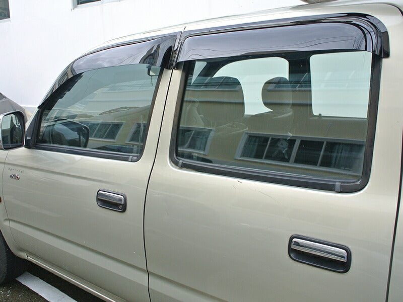 JDM HILUX 6th Gen (N140 N150 N160 N170) For Double CAB Wind deflectors Window Visor - RHD parts [tgr4d-big-ds]