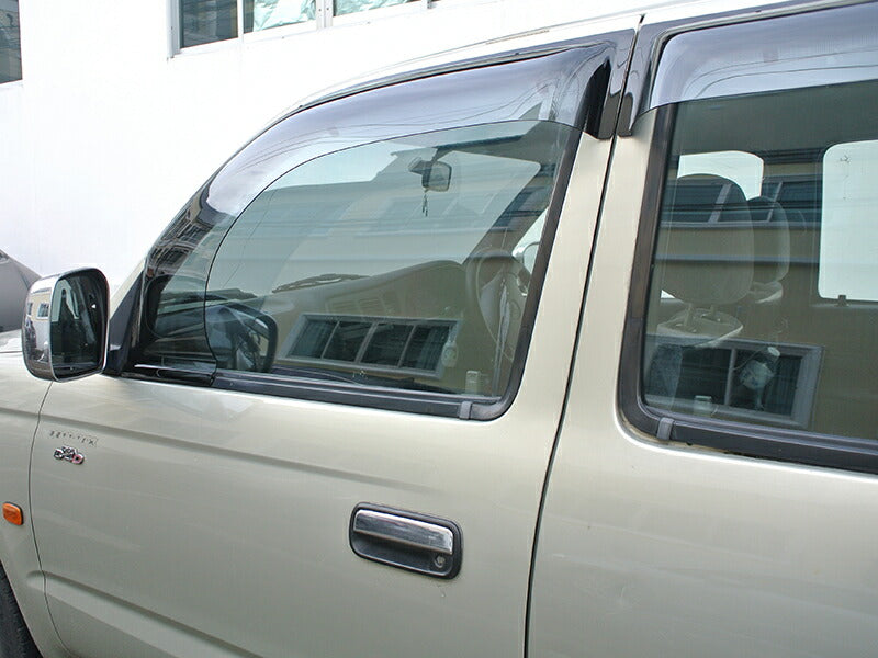 JDM HILUX 6th Gen (N140 N150 N160 N170) For Double CAB Wind deflectors Window Visor - RHD parts [tgr4d-spw-ls]