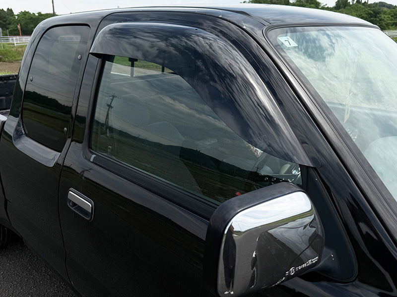 JDM HILUX 6th Gen (N140 N150 N160 N170) For Extra CAB Wind deflectors Window Visor - RHD parts [tgrxc-big-ds]