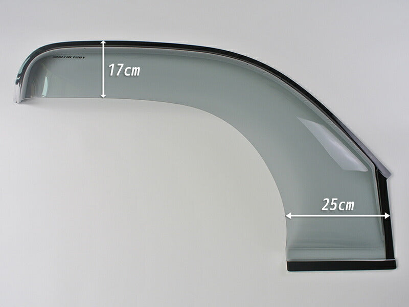 JDM HILUX 6th Gen (N140 N150 N160 N170) For Extra CAB Wind deflectors Window Visor - RHD parts [tgrxc-spw-ls]