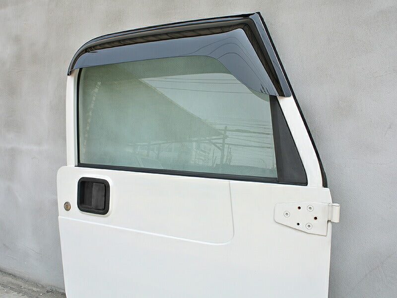 JDM JEEP Wrangler YJ(1987-1996) TJ(1996-2006) Dark Smoke Wind deflectors Window Visor - RHD parts [tj-big-ds]