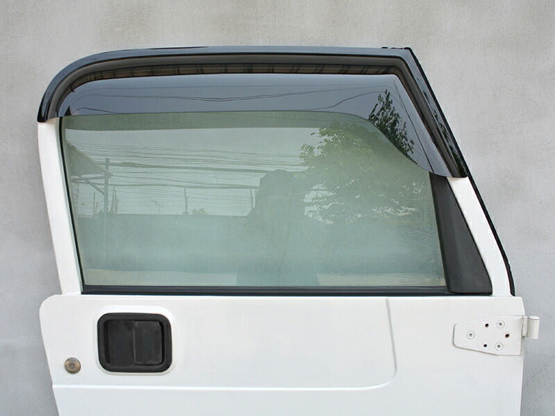 JDM JEEP Wrangler YJ(1987-1996) TJ(1996-2006) Dark Smoke Wind deflectors Window Visor - RHD parts [tj-big-ds]