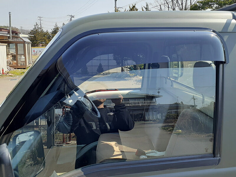JDM SUBARU SAMBER (TT1 TT2 TV1 TV2 TW1 TW2) Japanese Kei Truck / Mini Truck Wind deflectors Window Visor - RHD parts [tt1-big-ds]