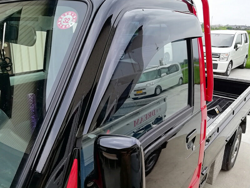 JDM SUBARU SAMBER (TT1 TT2 TV1 TV2 TW1 TW2) Japanese Kei Truck / Mini Truck Wind deflectors Window Visor - RHD parts [tt1-big-ds]