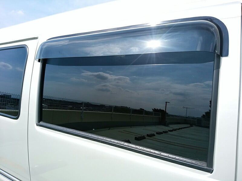JDM SUBARU SAMBER (KV3 KV4 TT1 TT2 TV1 TV2 TW1 TW2) Japanese Kei Van / Mini Van  Wind deflectors Window Visor (*rear pair) - RHD parts [tt1-re-ls]