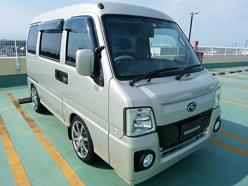 JDM SUBARU SAMBER (TT1 TT2 TV1 TV2 TW1 TW2) Japanese Kei Van / Mini Van  Wind deflectors Window Visor - RHD parts [tt1-spw-ls-4p]