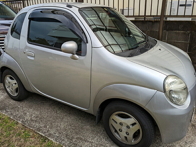 スズキ ツイン EC22S ワイドバイザー ドアバイザー カスタム 純正 より幅広 パーツ [twin-big-ds]